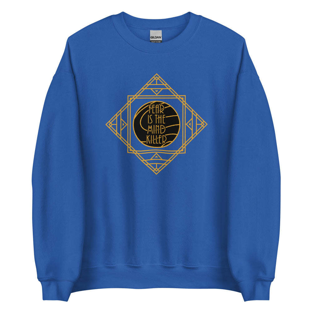 Dune Fear Is The Mind Killer Sweatshirt - Royal Color - https://ascensionemporium.net